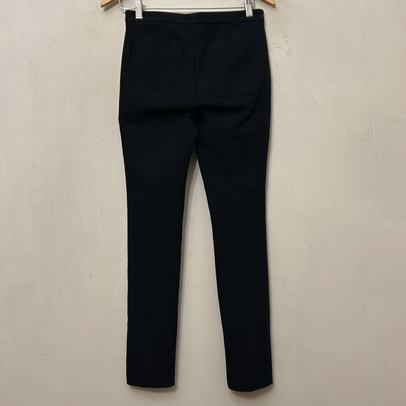 Vince black skinny unhemmed pants Size 4 EUC - Picture 4 of 10